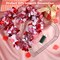 3 Pack Heart Shaped Wire Wreath Frame 14 Inch Green Metal Floral Wreath